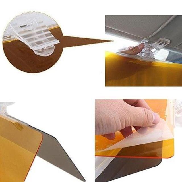 Gadgets d'Eve FILTERUV™ : Visières Anti-Reflets de Jour et de Nuit Pour Voiture