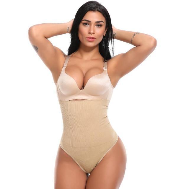 Gadgets d'Eve Beige / S FLATUM™ : String Gainant Taille Haute