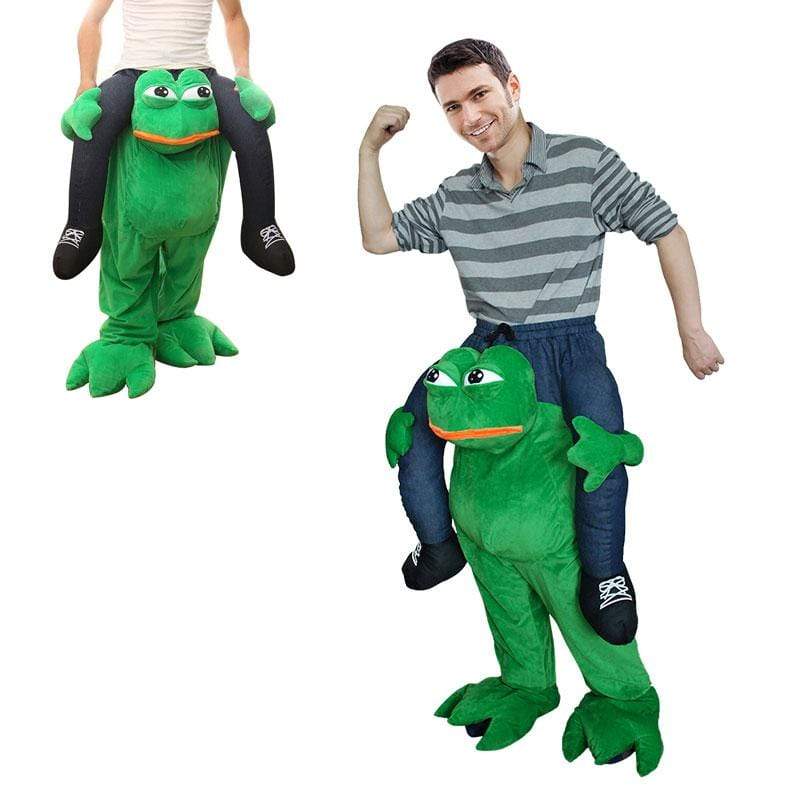 Gadgets d'Eve Activités et loisirs GRENOUILLE HALOFER™: Costume ferroutage d'Halloween