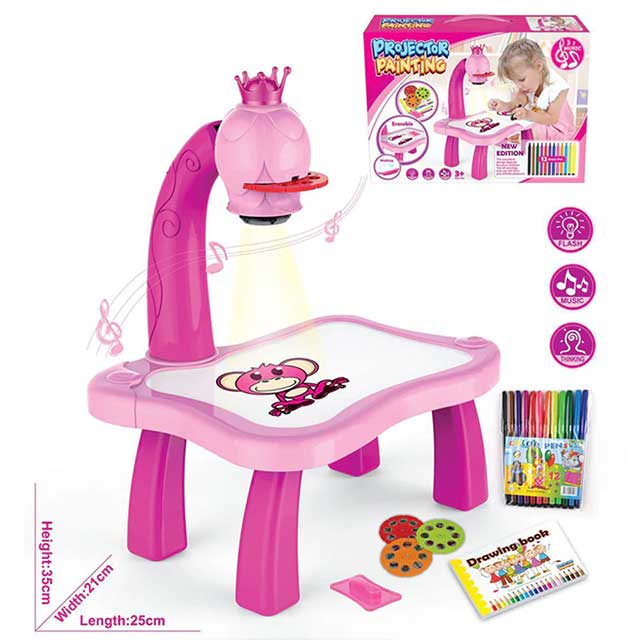 Gadgets d'Eve Activités et loisirs Rose PAINTOR™ : Projecteur de Dessin Innovant