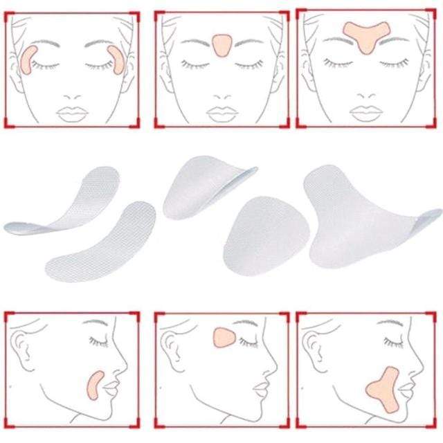 Gadgets d'Eve Patchs De Visage Anti-Rides (3Types)